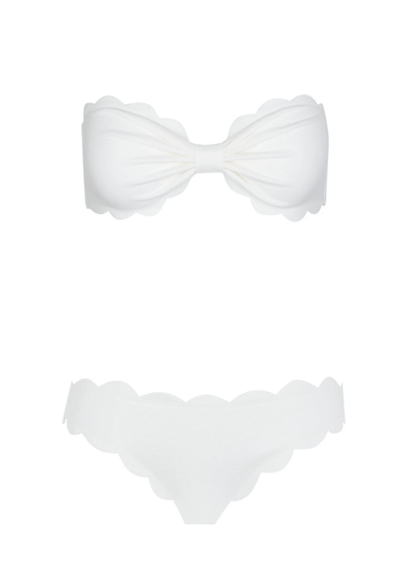 Swimwear Marysia Antibes Bandeau Bikini Coconut Coconut / S Apoella