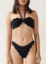 Swimwear Marysia Chesapeake/North Halter Neck Bikini Black/Indigo Apoella