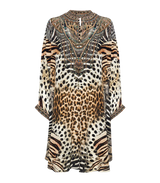 Tunic Camilla For The Love Of Leo High Neck Tunic Leopard O/S / Leopard Apoella